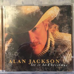 $5 ADD ON!  Alan Jackson - Let it be Christmas CD